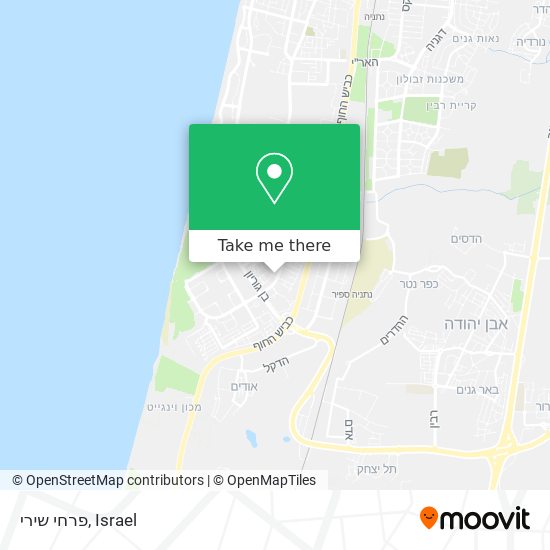 פרחי שירי map