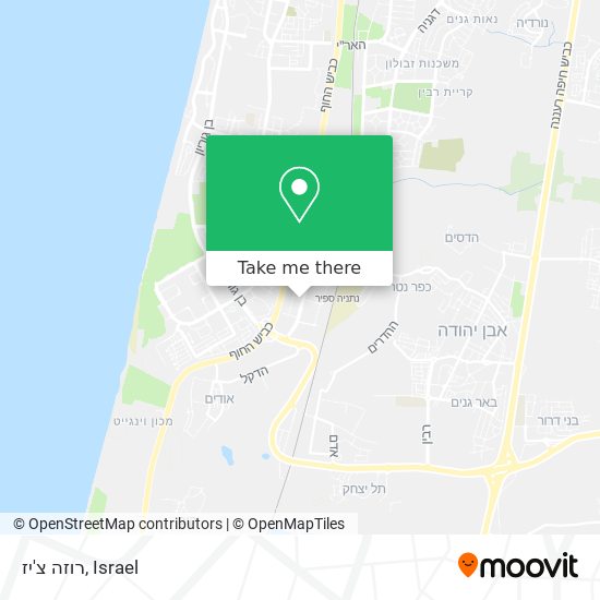 רוזה צ'יז map