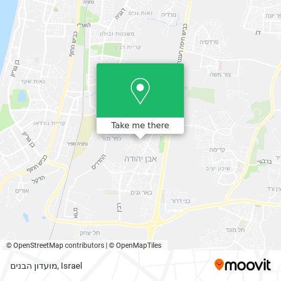 מועדון הבנים map