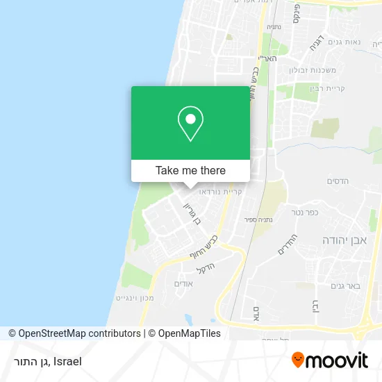 Карта גן התור