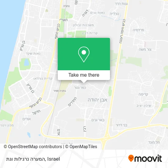 Карта המערה נרגילות וגת