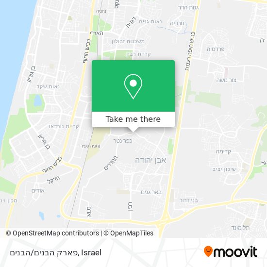 פארק הבנים/הבנים map