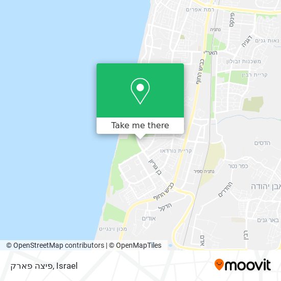 פיצה פארק map