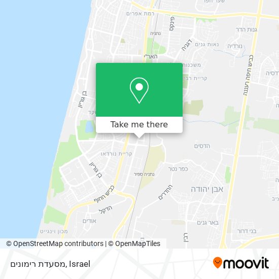 מסעדת רימונים map