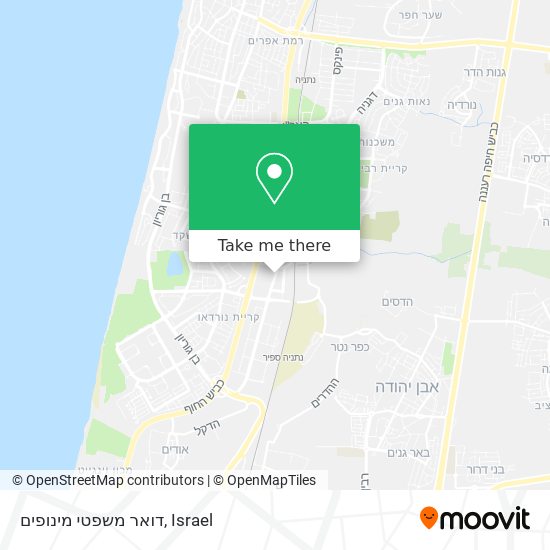 דואר משפטי מינופים map