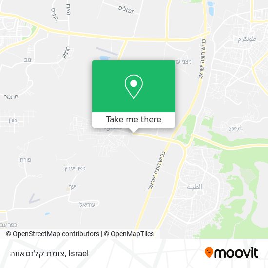 צומת קלנסאווה map