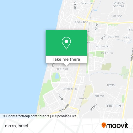 מכולת map