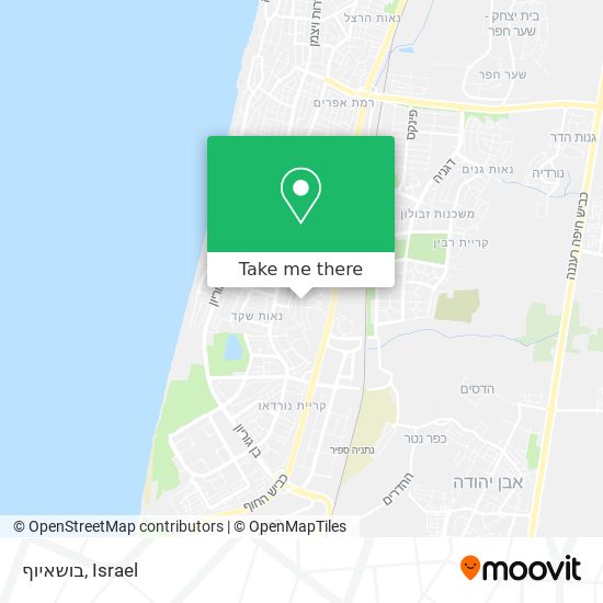 בושאיוף map