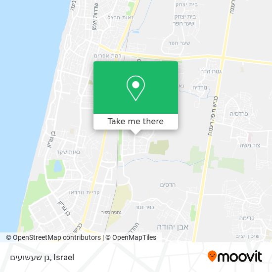 גן שעשועים map