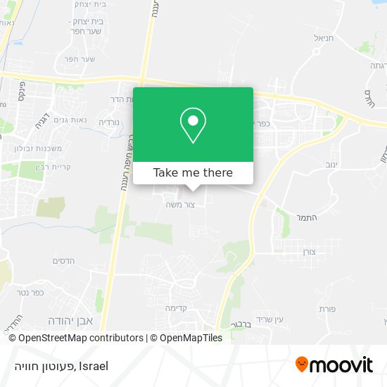 פעוטון חוויה map