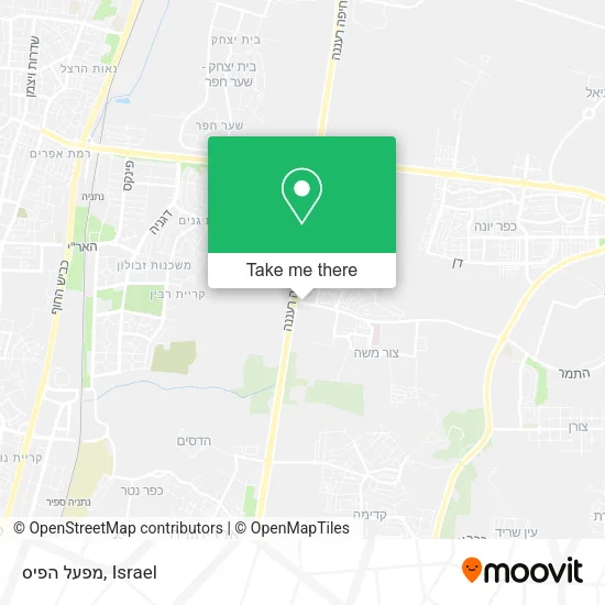 Карта מפעל הפיס