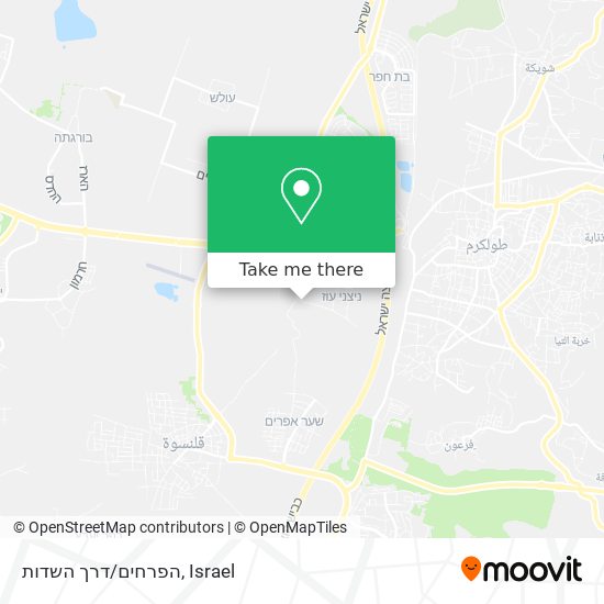 הפרחים/דרך השדות map