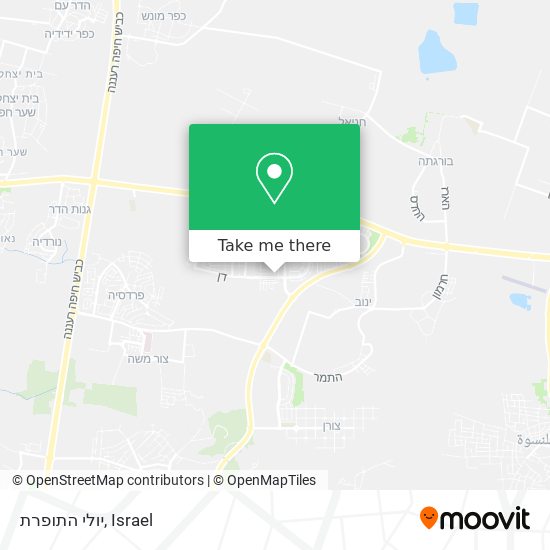 יולי התופרת map