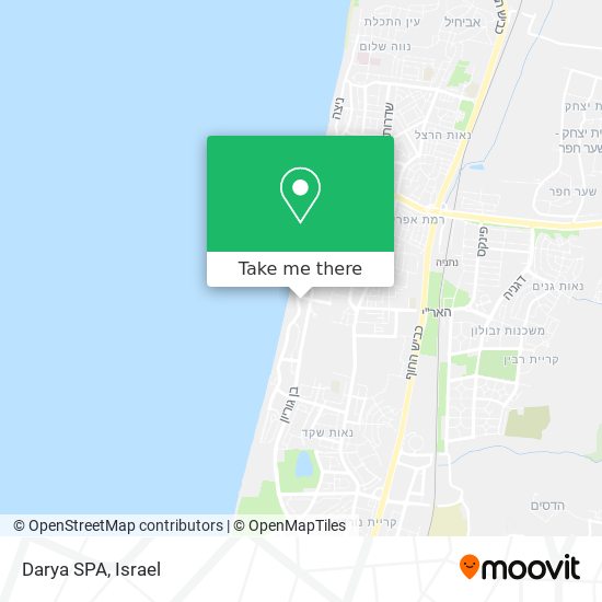 Darya SPA map