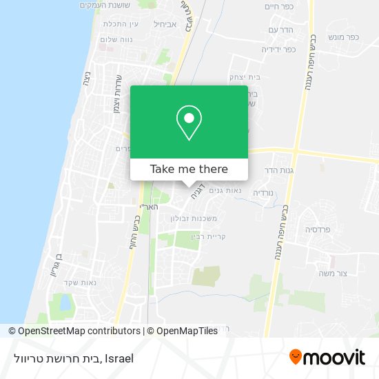 בית חרושת טריוול map