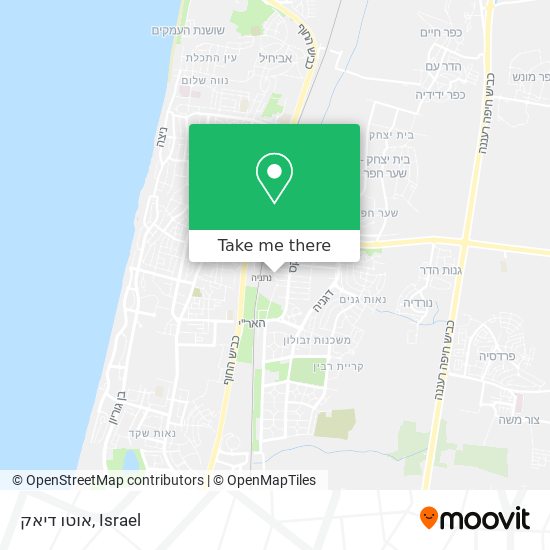 אוטו דיאק map