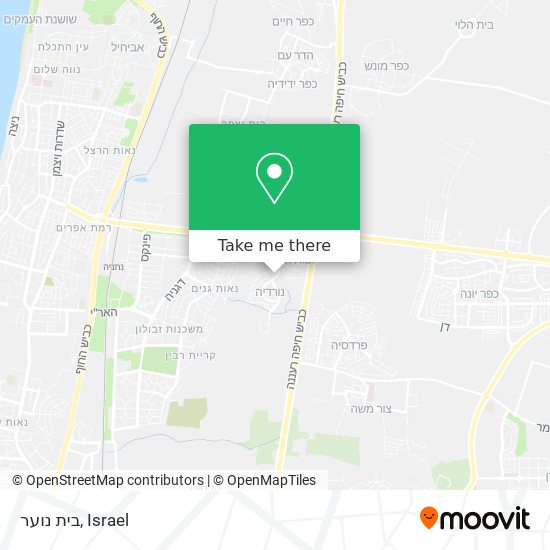 בית נוער map