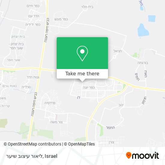 ליאור עיצוב שיער map