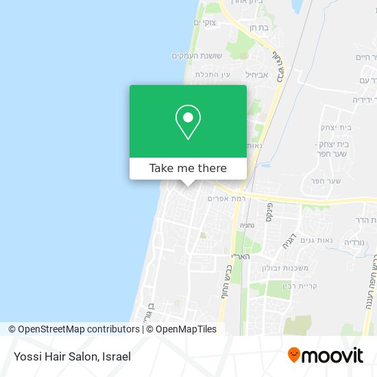 Карта Yossi Hair Salon