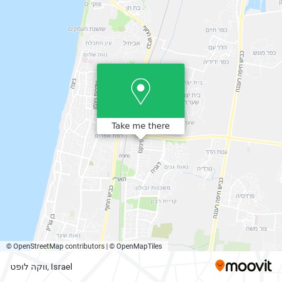 ווקה לופט map