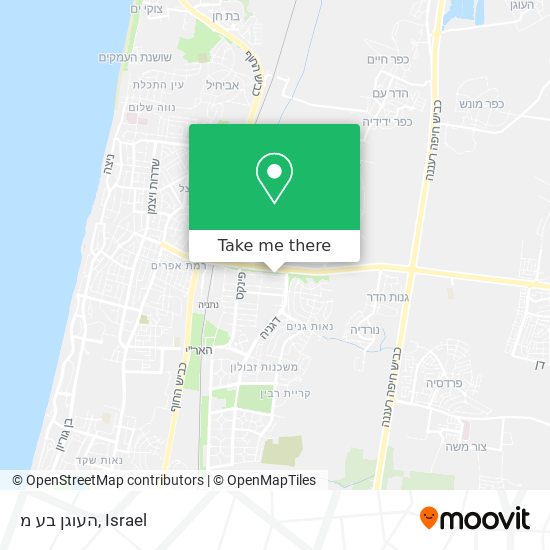 העוגן בע מ map