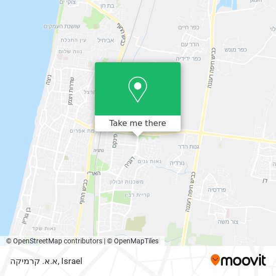 א.א. קרמיקה map