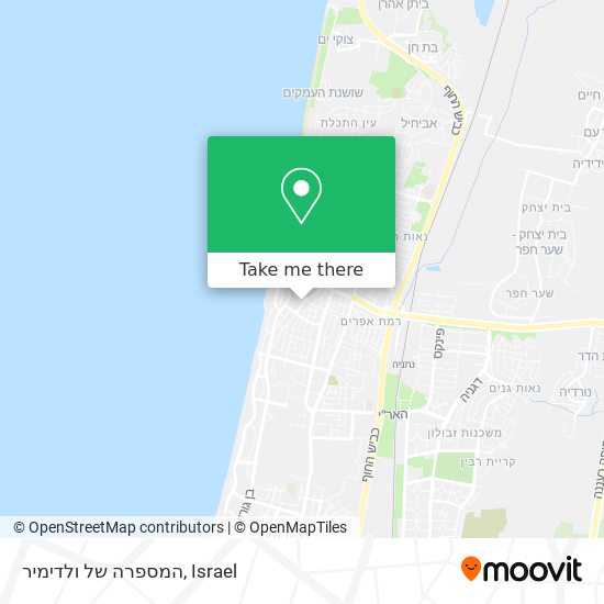 המספרה של ולדימיר map