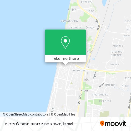 מאיר פנים-ארוחות חמות לנזקקים map