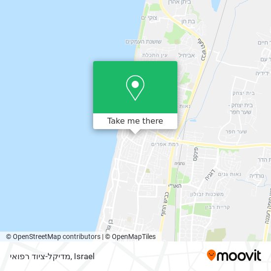 מדיקל-ציוד רפואי map