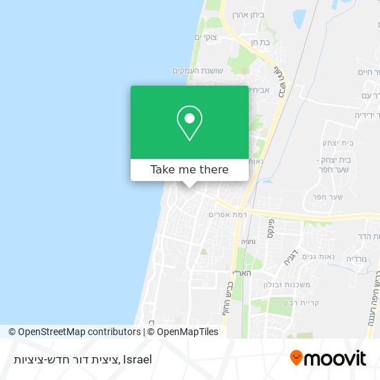 ציצית דור חדש-ציציות map