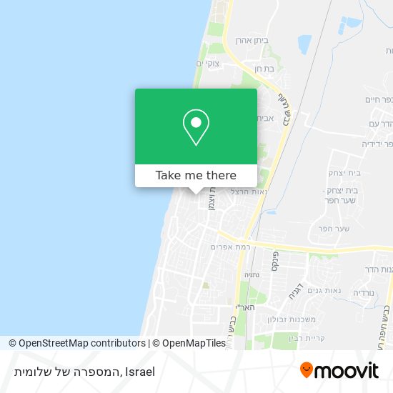 המספרה של שלומית map