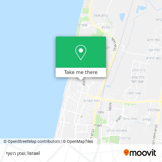 שמן השף map