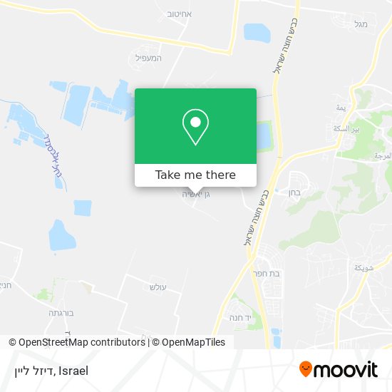 דיזל ליין map