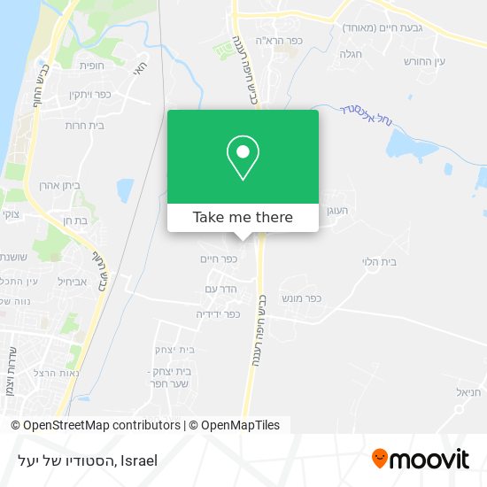 הסטודיו של יעל map