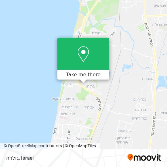 גולדה map