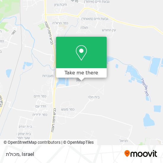 מכולת map