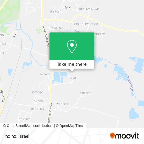 בריכה map