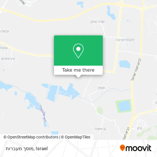 Карта מוסך מעברות