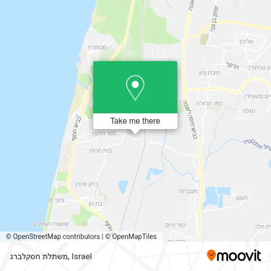 Карта משתלת חסקלברג
