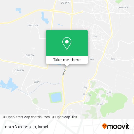 סי קפה-מגל מזרח map