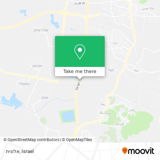 אלונית map