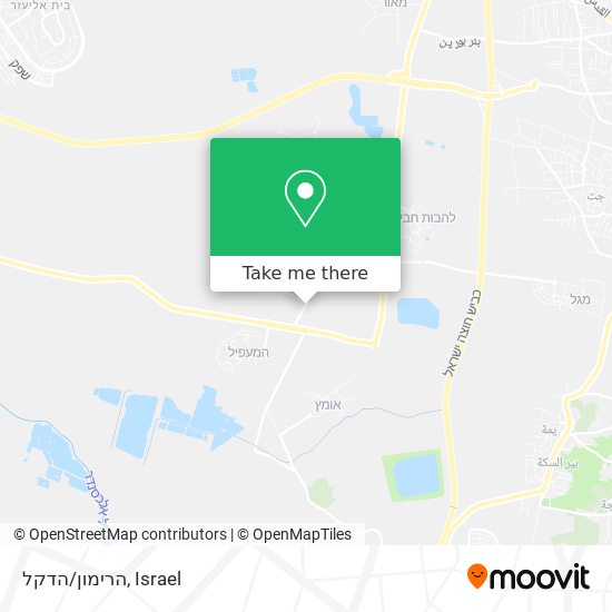 הרימון/הדקל map