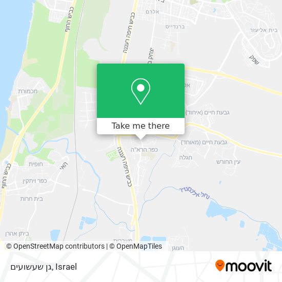 גן שעשועים map