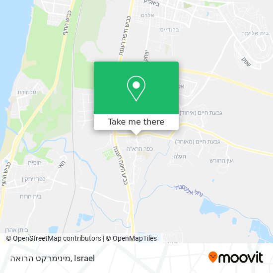 מינימרקט הרואה map