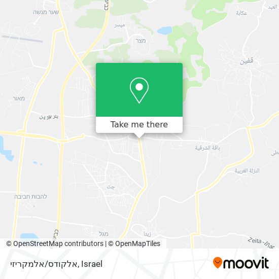 אלקודס/אלמקריזי map