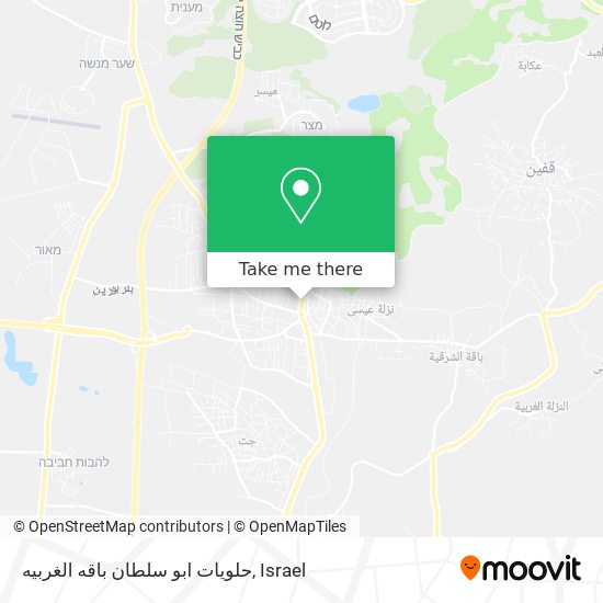 حلويات ابو سلطان باقه الغربيه map