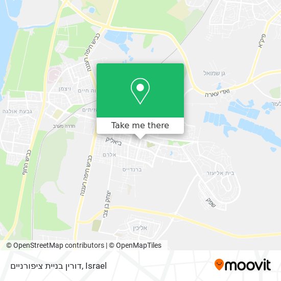 דורין בניית ציפורניים map