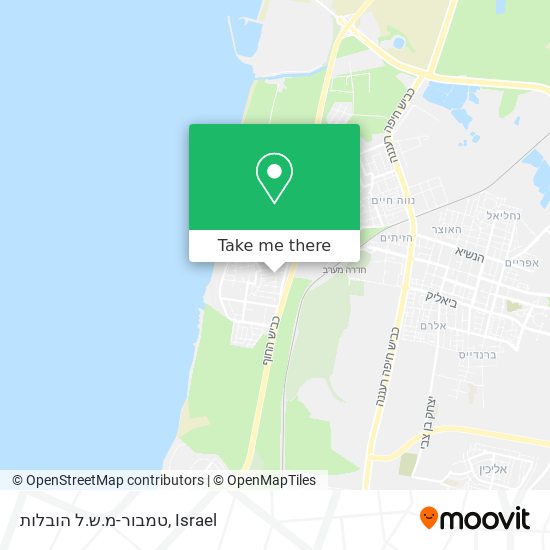 טמבור-מ.ש.ל הובלות map