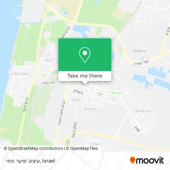 Карта עיצוב שיער סמי