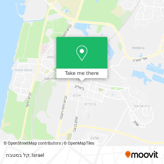 קל במטבח map